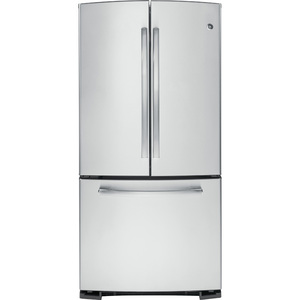 GE Réfrigérateur avec porte à deux battants de 22.1 pi.cu. Acier Inoxydable - GNR22DSEBFBS