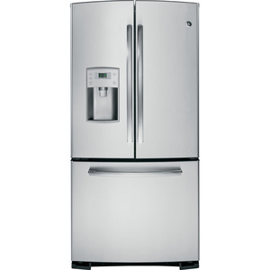 GE Profile Réfrigérateur avec porte à deux battants de 22.1 pi.cu. Acier Inoxydable PNR22MSEFES