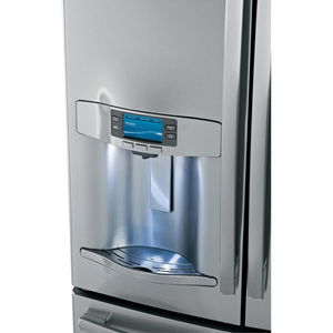 GE Profile Réfrigérateur avec porte à deux battants de 22.1 pi.cu. Acier Inoxydable PYE22PSHSS