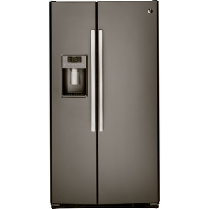 GE Réfrigérateur côte à côte de 23.12 pi.cu. Ardoise GSS23HMHES