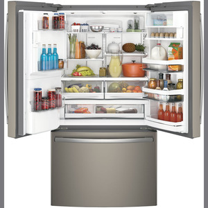 GE Profile Réfrigérateur de 22,1 pi³ avec Keurig® K-Cup® Ardoise PYE22PMKES