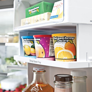 GE Profile Réfrigérateur de 22,1 pi³ avec Keurig® K-Cup® Acier inoxydable PYE22PSKSS