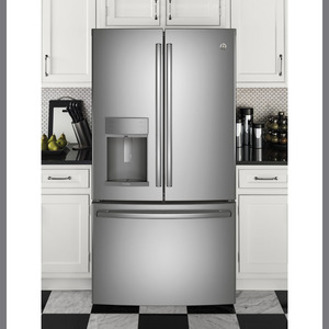 GE Profile Réfrigérateur de 22,1 pi³ avec Keurig® K-Cup® Acier inoxydable PYE22PSKSS