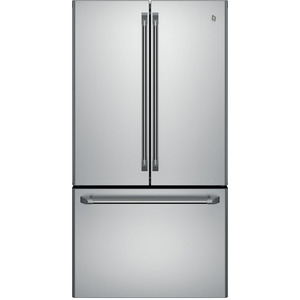 GE Café Réfrigérateur avec porte à deux battants de 23.1 pi.cu. Acier Inoxydable - CWE23SSHNSS