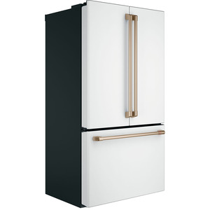 Café™ Energy Star® 23.1 Cu. Ft. Counter-Depth French-Door Refrigerator Matte White - CWE23SP4MW2