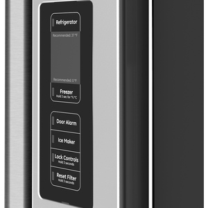 Réfrigérateur à profondeur de comptoir Café homologué Energy Star® de 23,1 pi³ avec porte à deux battants