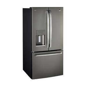 Réfrigérateur GE Profile homologué Energy Star de 23,5 pi³ avec porte à deux battants, ardoise - PFE24HMLKES