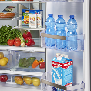 Réfrigérateur GE Profile homologué Energy Star de 23,5 pi³ avec porte à deux battants, ardoise - PFE24HMLKES