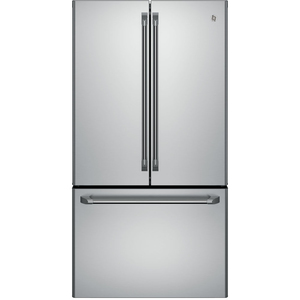 GE Café Réfrigérateur avec porte à deux battants de 24.8 pi³ Acier Inoxydable - CNE25SSKBKSS