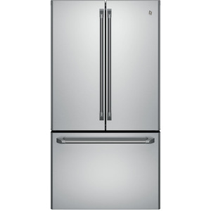 GE Café Réfrigérateur avec porte à deux battants de 24.8 pi³ Acier Inoxydable CNE25SSKSS