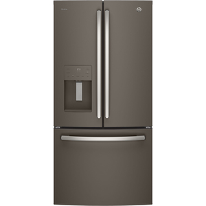 GE Profile Réfrigérateur avec porte à deux battants de 23.8 pi³ Ardoise PFE24JMKES