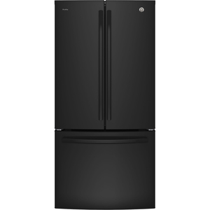 GE Profile 24.5 Cu. Ft. Energy Star French Door Refrigerator with Factory Installed Icemaker Black - PNE25NGLKBB