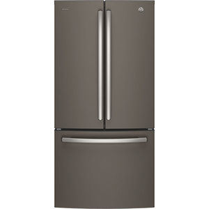 Réfrigérateur GE Profile homologué Energy Star de 24,5 pi³ avec porte à deux battants, ardoise - PNE25NMLKES