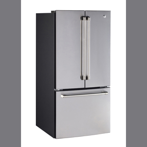 GE Café Réfrigérateur avec porte à deux battants de 24.8 pi³ Acier Inoxydable CNE25SSKSS