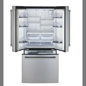 GE Café Réfrigérateur avec porte à deux battants de 24.8 pi³ Acier Inoxydable CNE25SSKSS