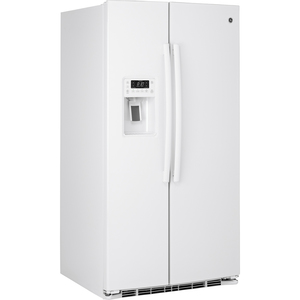 GE Profile Réfrigérateur côte à côte de 25.4 pi.cu. Blanc PSE25KGHWW