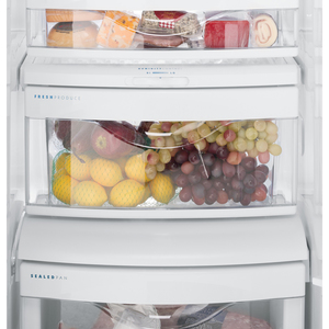 GE Profile Réfrigérateur côte à côte de 25.4 pi.cu. Blanc PSE25KGHWW