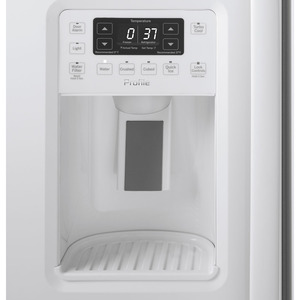 GE Profile Réfrigérateur côte à côte de 25.4 pi.cu. Blanc PSE25KGHWW