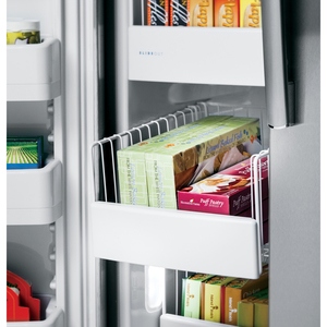 GE Profile Réfrigérateur côte à côte de 25.4 pi.cu. Blanc PSE25KGHWW