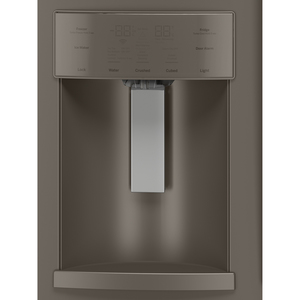 GE Réfrigérateur avec porte à deux battants de 25.7 pi.cu. Ardoise GFE26GMHES