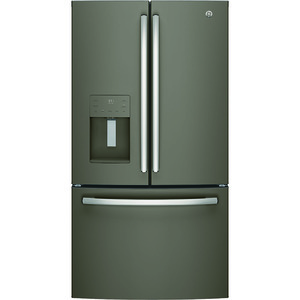 Réfrigérateur avec porte à deux battants GE de 25,5 pi³, ardoise - GFE26JMMKFES