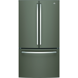 Réfrigérateur avec porte à deux battants GE de 26,7 pi³, acier inoxydable - GNE27JMMES