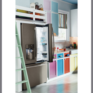 GE Profile Réfrigérateur de 27,7 pi³ avec Keurig® K-Cup® Ardoise PFE28PMKES