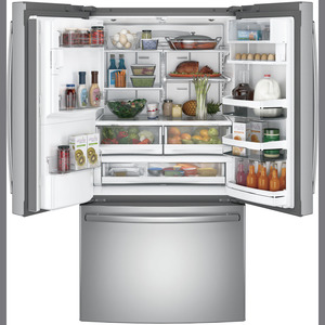 GE Profile Réfrigérateur de 27,7 pi³ avec Keurig® K-Cup® Acier inoxydable PFE28PMKES