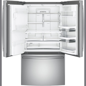 GE Profile Réfrigérateur de 27,7 pi³ avec Keurig® K-Cup® Acier inoxydable PFE28PMKES