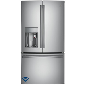 GE Profile Réfrigérateur de 27,7 pi³ avec Keurig® K-Cup® Acier inoxydable PFE28PMKES