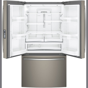 GE Profile Réfrigérateur avec porte à deux battants de 28.5 pi³ Ardoise GNE29GMKES