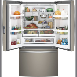 GE Profile Réfrigérateur avec porte à deux battants de 28.5 pi³ Ardoise GNE29GMKES