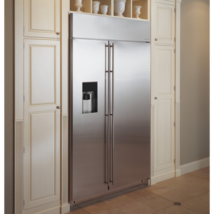 Monogram Réfrigérateur côte à côte encastrè de 30.7 pi.cu. Acier Inoxydable ZISS480DHSS