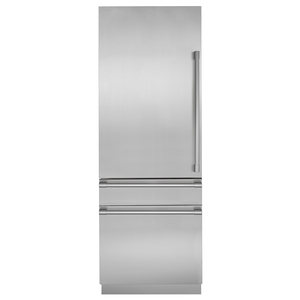 Réfrigérateur entièrement intégré personnalisable avec porte pleine Monogram de 30 po - ZIC30GNNII