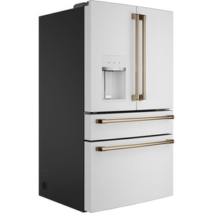 Café™ ENERGY STAR® 27.8 Cu. Ft. 4-Door French-Door Refrigerator Matte White - CVE28DP4NW2