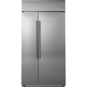 Café™ 42" Built-In Side-by-Side Refrigerator Stainless Steel - CSB42WP2NS1