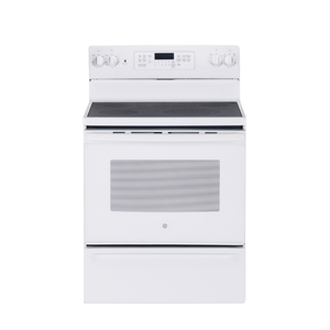 GE Cuisinière électrique 30 po Blanc - JCB830DK1WW