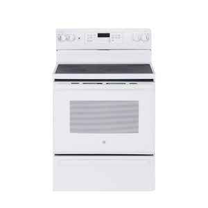GE Cuisinière électrique 30 po Blanc JCB830DKWW