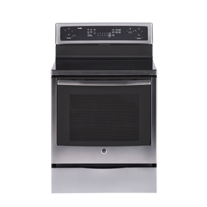 GE Profile Cuisinièrea convection véritable électrique 30 po Acier Inoxydale PCB915SKSS