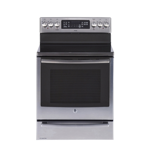 GE Profile Cuisinière à convection véritable électrique 30 po Acier Inoxydale - PCB985SK1SS