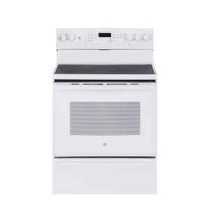 GE Cuisinière électrique 30 po Blanc - JCB840DK1WW