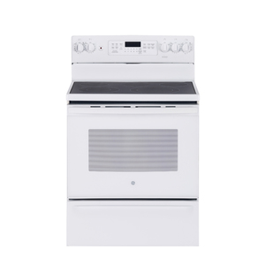 GE Cuisinière électrique 30 po Blanc JCB840DKWW