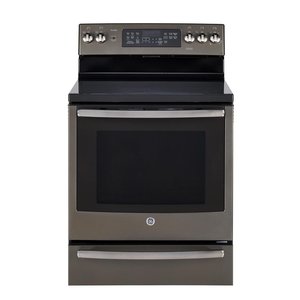 GE Profile Cuisinière à convection véritable électrique 30 po Acier Inoxydable PCB980SJ4SS