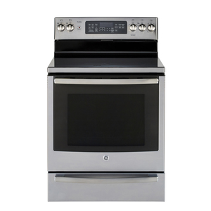 GE Profile Cuisinière électrique de 30 po Acier inoxydable PCB940SKSS