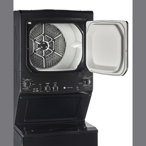 GE Buanderie superposée Laveuse de  4.0 pi. cu. et Sécheuse électrique de 5.9 GUD37ESMJDG