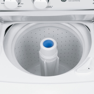 GE Buanderie superposée Spacemaker avec laveuse et sécheuse électrique 24 po blanc - GUD24ESMJWW