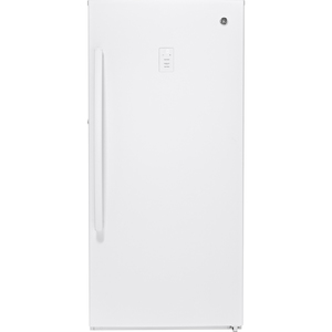 GE 14.1 Cu. Ft. Frost Free Upright Freezer White FUF14DLRWW