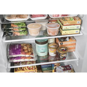 GE 17.3 Cu. Ft. Frost Free Upright Freezer White FUF17DLRWW