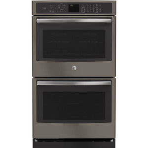 GE Profile Four mural électrique double à convection de 30 po Ardoise PT7550EHES