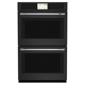 Café 30" Built-In Convection Double Wall Oven Matte Black - CTD90DP3ND1